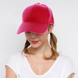 Classic Stylish Cool Comfy Women's Pink Baseball Cap Hat NWT